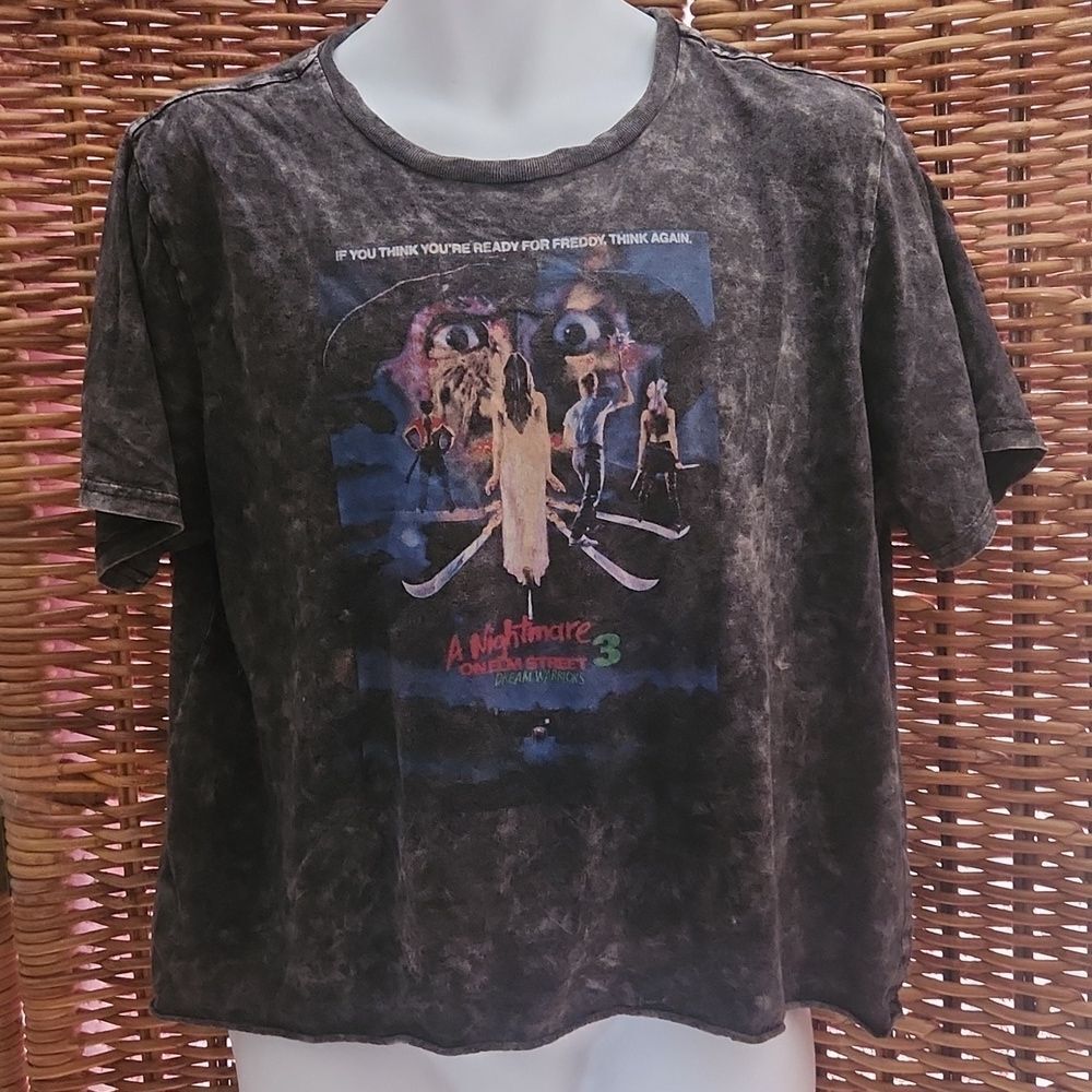 A Nightmare on Elm Street 3 Dream Warriors Cropped T-shirt XL